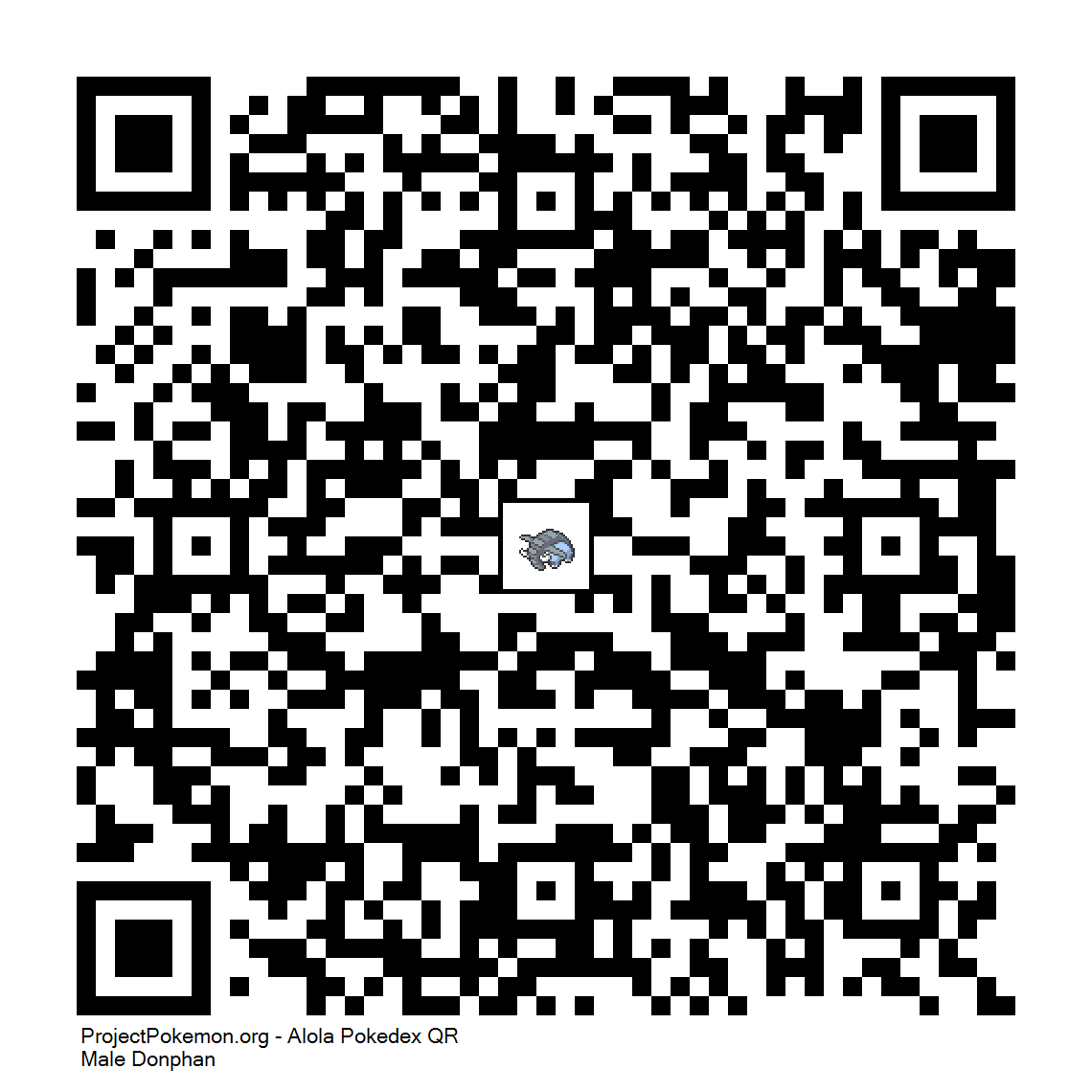 Cdigo QR de Donphan